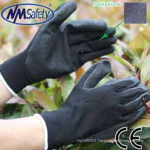 NMSAFETY sandy finish nitrile working gloves 707